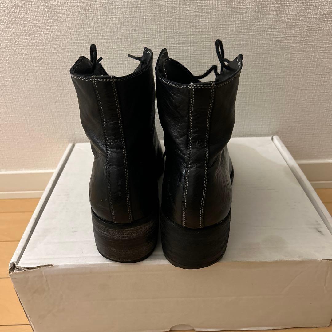 靴 PL11L. Laced Up Boots Horse GUIDI.