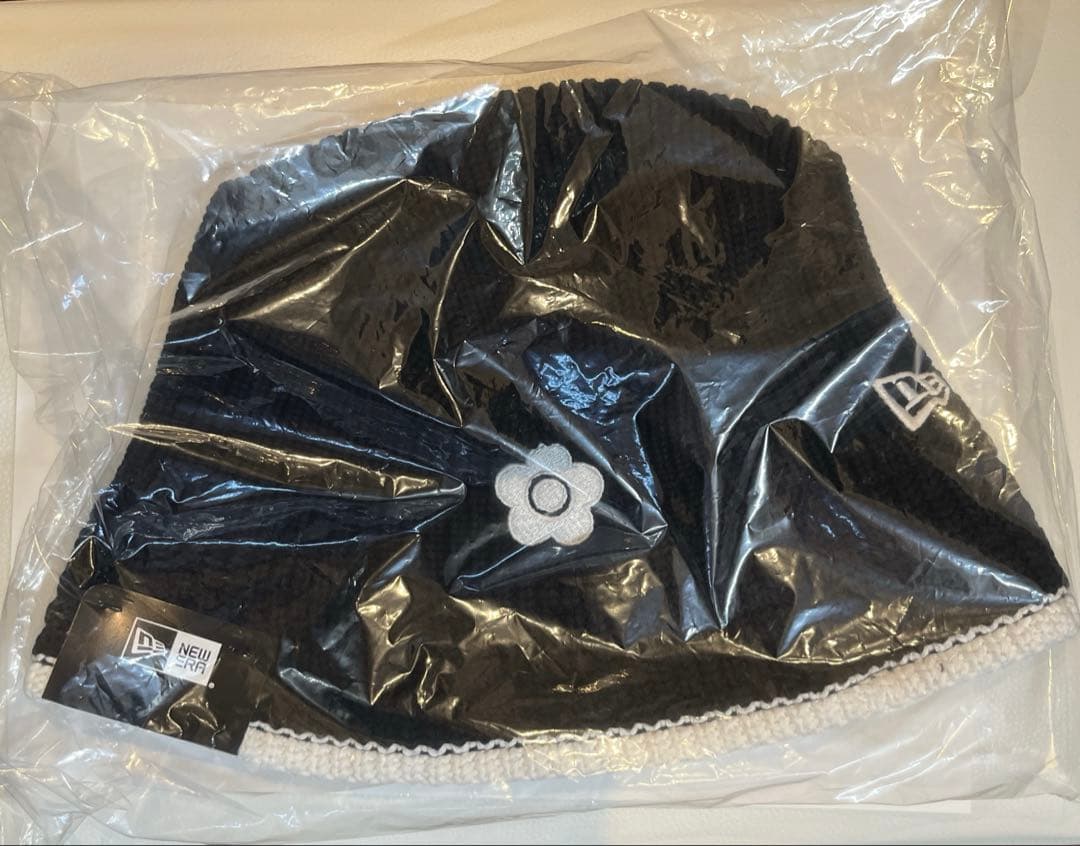 マリークワント　new era ニットバケットハット