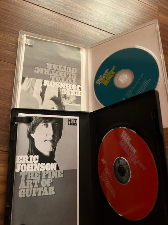 エリックジョンソン　ギター教則DVD 2枚セット