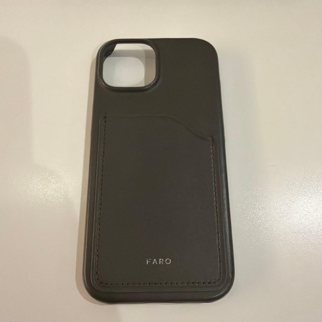 【美品】iPhone 15 128GB SIMフリー Faroケース付