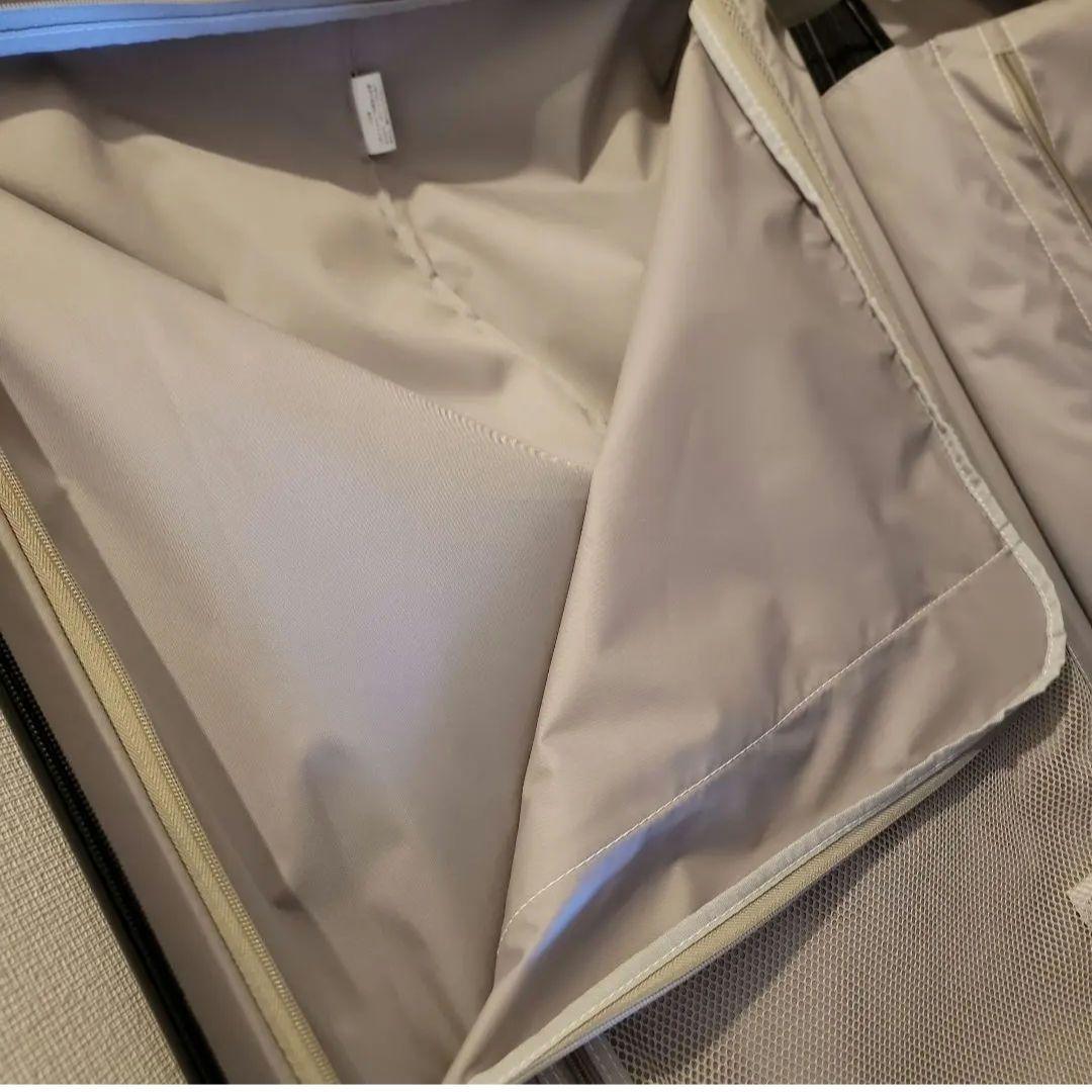 【美品】キャリーカート スーツケース 青 紫 96L　サンコー鞄