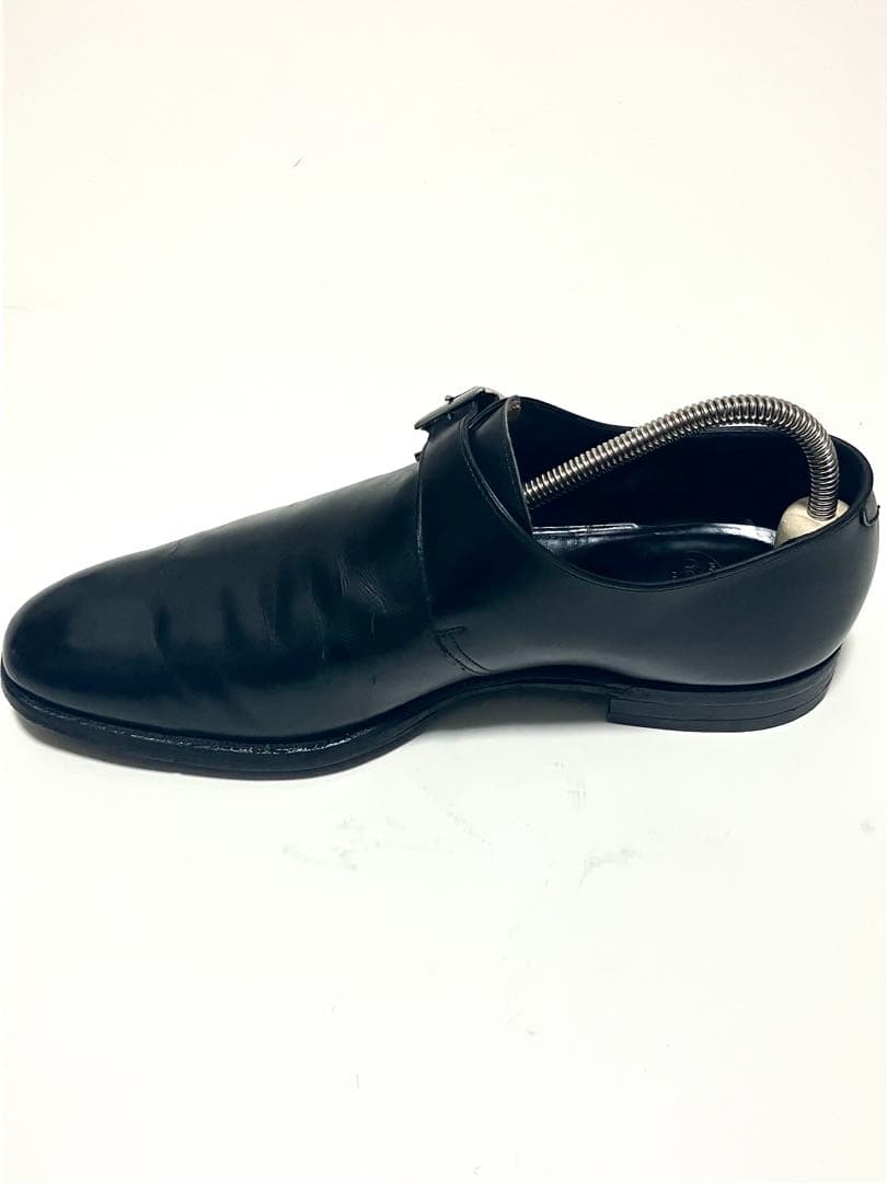 【良品】クロケット&ジョーンズ シングルモンク7 1/2E(27cm)