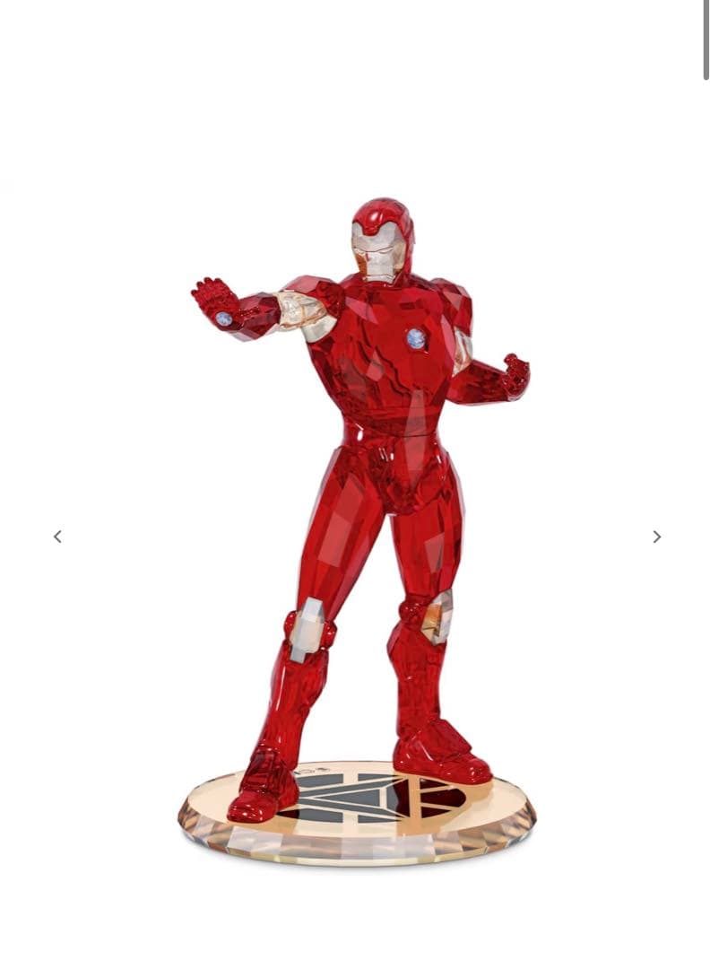 未使用品　SWAROVSKIスワロフスキー　マーベル　アイアンマン