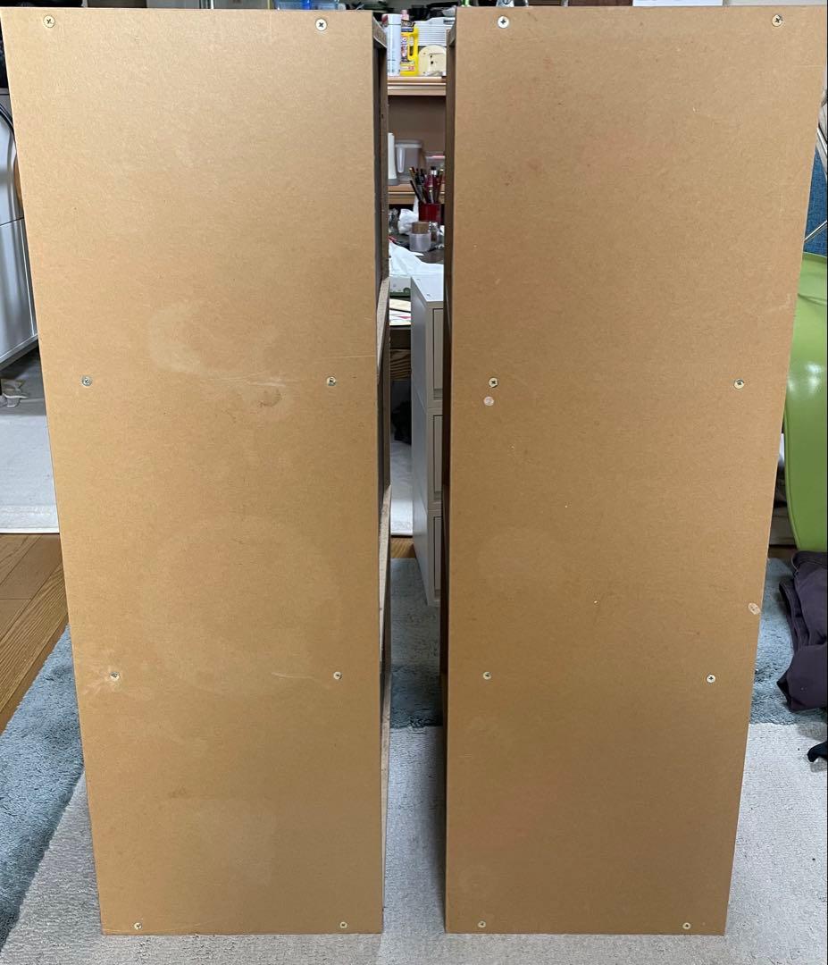 無印良品　パルプボードボックス　カラーボックス　3段　2セット