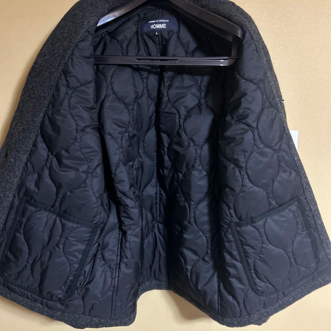 コムデギャルソンオム 25AW ウールツイードヘリンボーン ジャケット