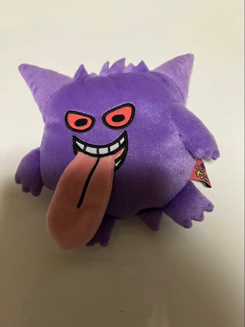 超希少　ポケもも　おかだ萌萌コラボ　ゲンガー ぬいぐるみキーホルダー