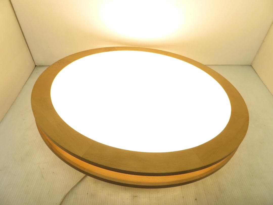 ホタルクス 2022年製 LEDシーリングライト 12畳用 ナチュラルオーク色