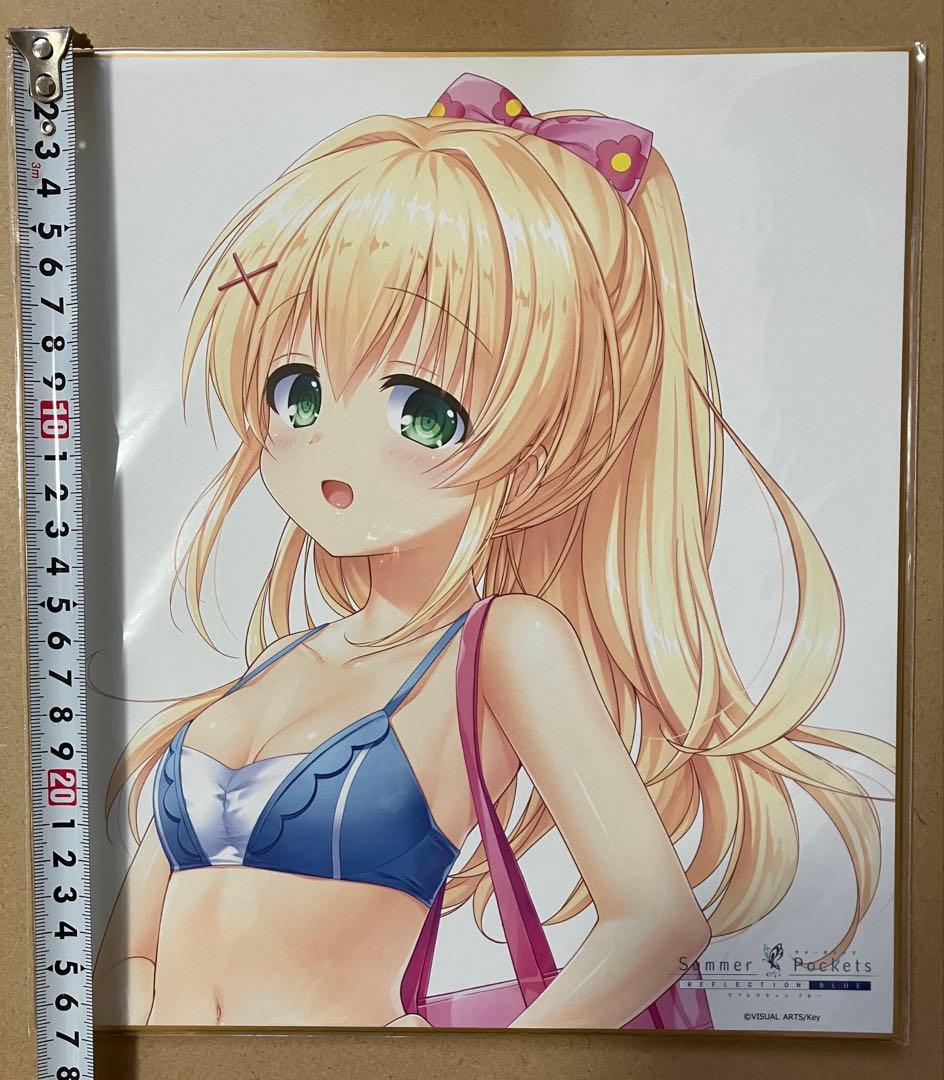 紬 色紙 サマポケ 水着 VA夏フェス 2025 会場限定 くじ
