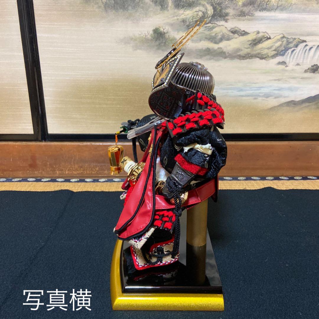 子供の日　平安清秀作　五月人形　出世鎧着武者　飛翔　鎧兜