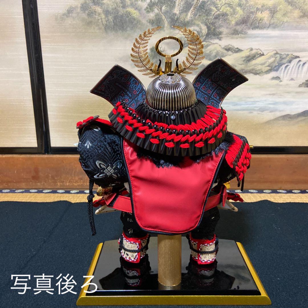 子供の日　平安清秀作　五月人形　出世鎧着武者　飛翔　鎧兜
