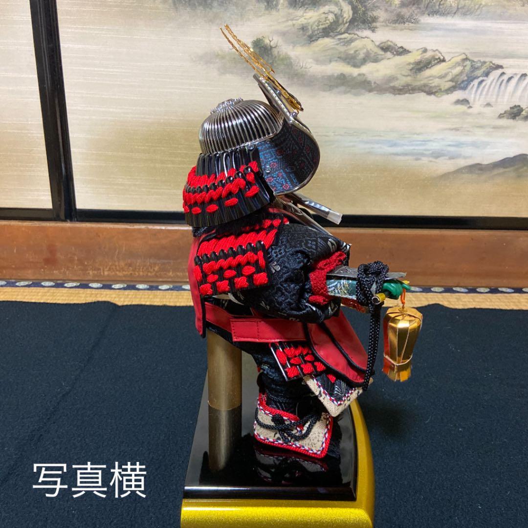子供の日　平安清秀作　五月人形　出世鎧着武者　飛翔　鎧兜