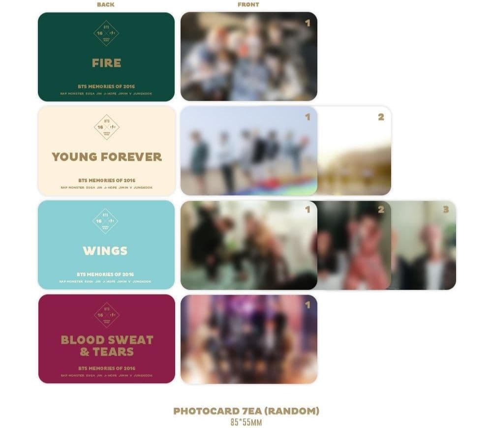 BTS MEMORIES OF 2016 DVD 日本語字幕付き 未開封