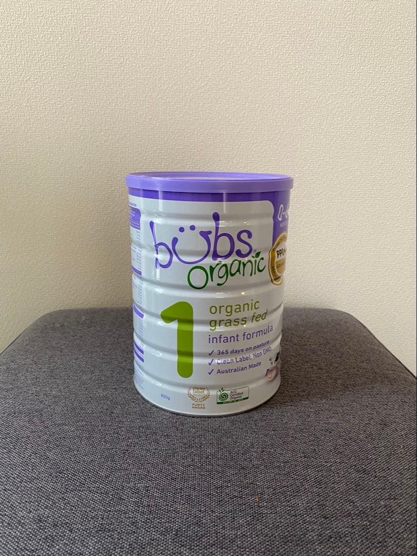 新品　bubs organic 粉ミルク 3缶セット　バブズ　オーガニック
