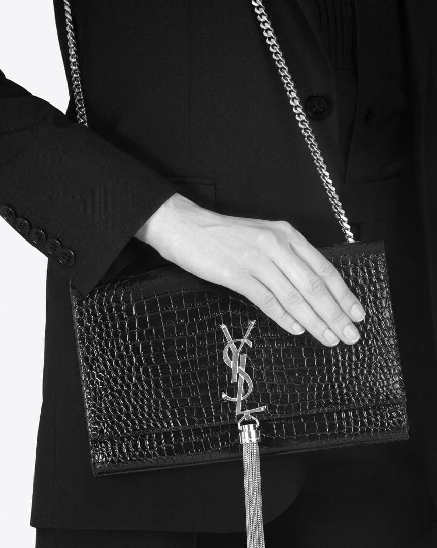 【Saint Laurent】ケイト 2Way チェーンバッグ/タッセル