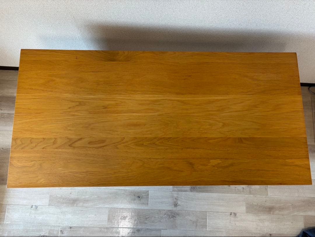 【無印良品】無垢材デスク オーク 幅110cm