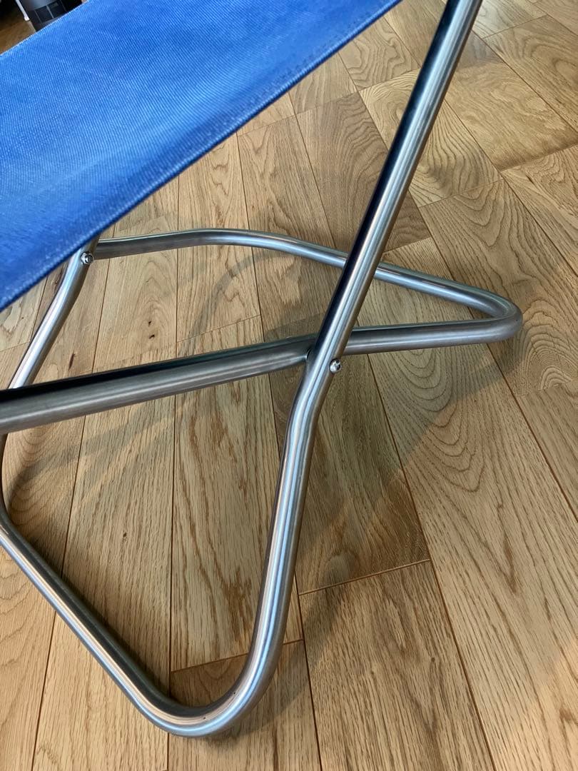NychairX（ニーチェア）ロッキングチェア&オットマン　ブルー