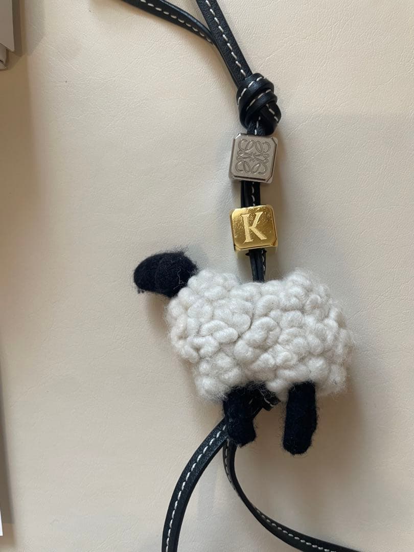 LOEWE 羊型チャーム＆LETTER DICEチャーム　ロエベ