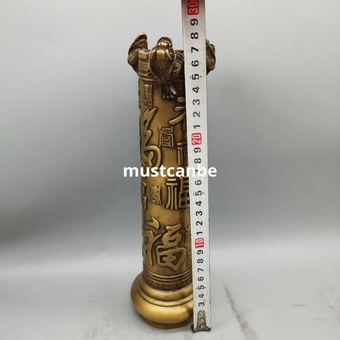 銅器 香筒 蓮華筆筒 香挿 仏堂 置物 工芸品