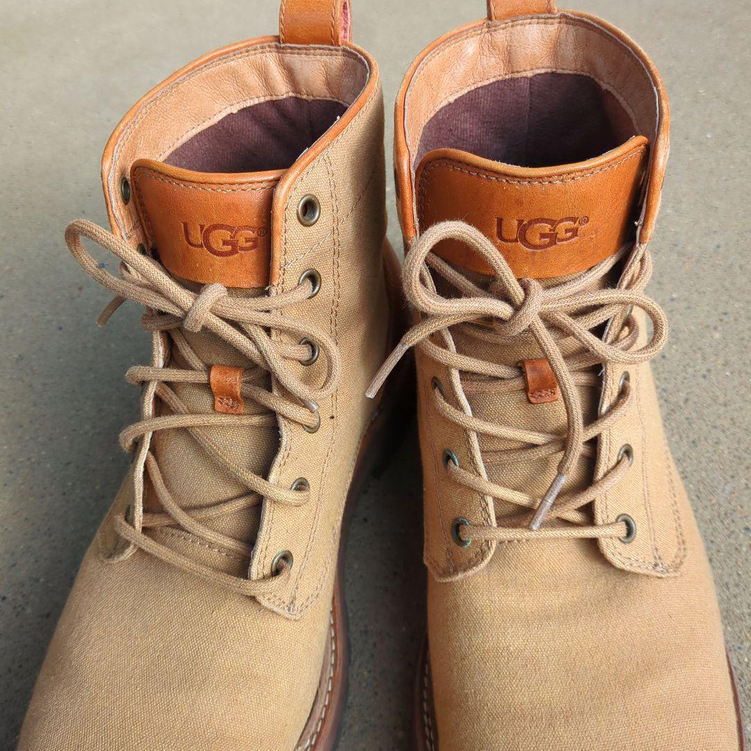 値下げ中！UGG ベージュ ワークブーツ　27cm