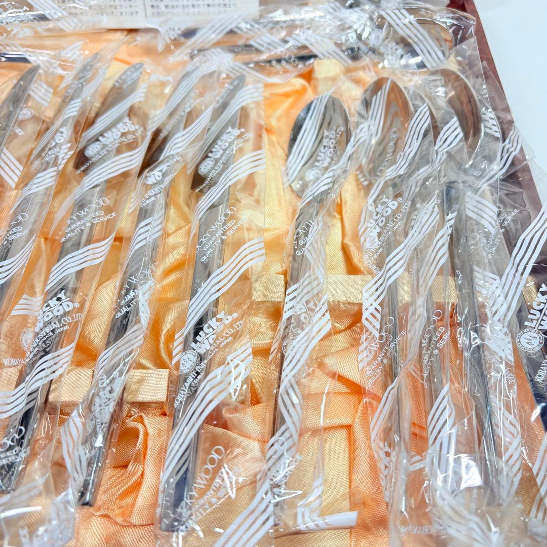 LUCKYWOOD ラッキーウッドオリジナルカトラリー　18-10 20PCS