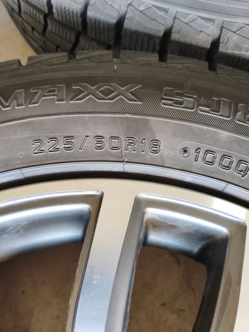 BMW X3.X4 MAK　スタッドレスタイヤ・ホイールセット　4本