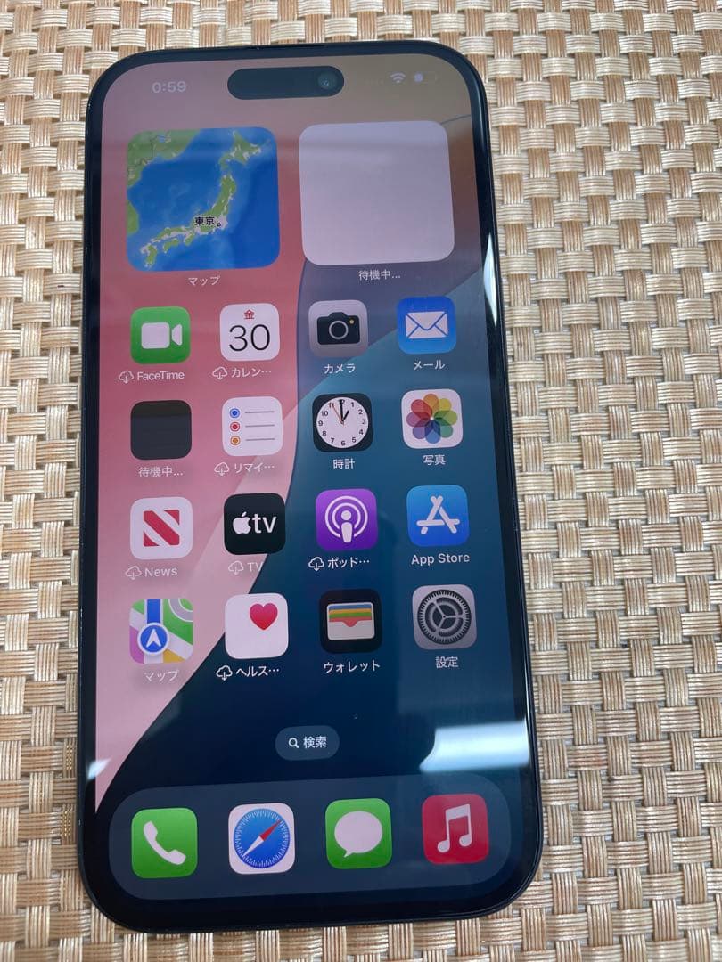 iPhone 15 128 GB ブラックSIMフリー【6028】