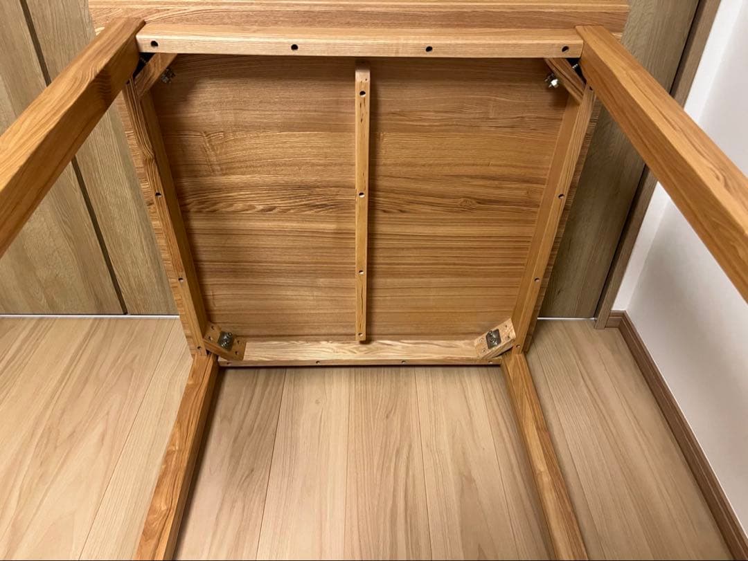 MUJI タモ材 テーブル