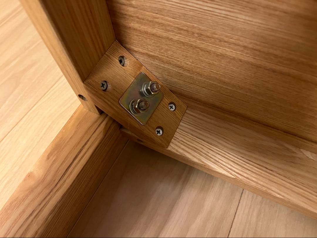 MUJI タモ材 テーブル
