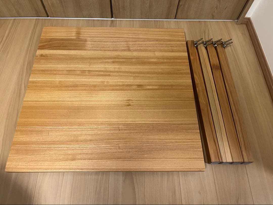 MUJI タモ材 テーブル