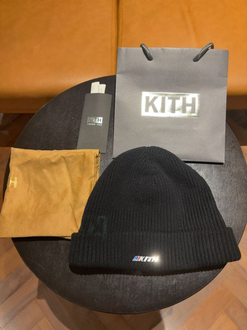 Kith BMW Mia Beanie With Enamel Logo 黒