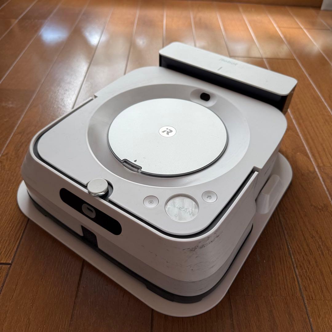 【動作良好/40分稼働】ブラーバ ジェット m6 アイロボット 付属品・箱付
