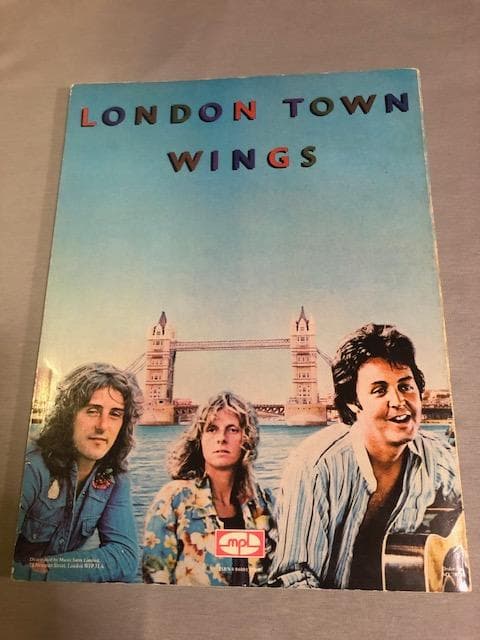 いn585y48 WINGS☆LONDON TOWN ポール・マッカートニー楽譜