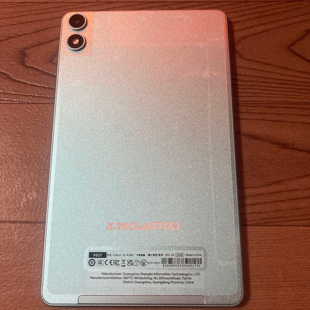 teclast p85t 本体