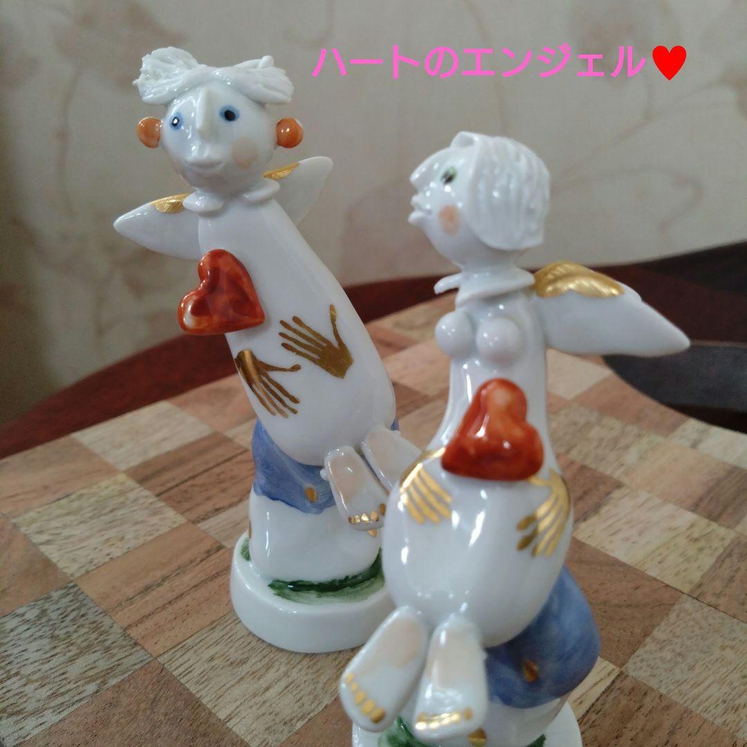 *＊*…マイセン 天使シリーズ♪手びねり ペーターシュトラング *＊*…ハート♥