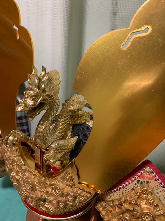 兜飾りセット　収納箱付き