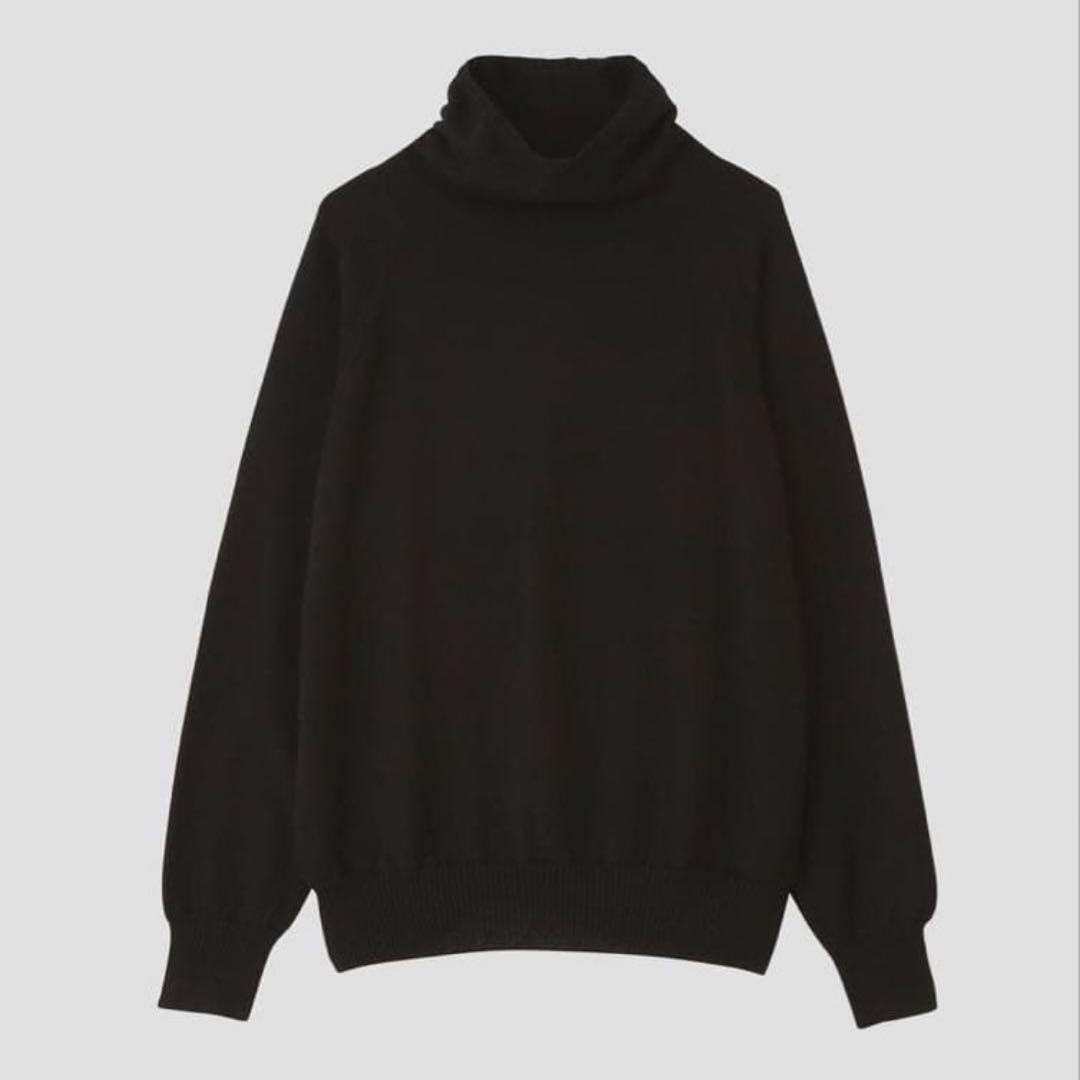 【24SS！】 極美品✨ マーガレットハウエル ウールリネンロールネックニット