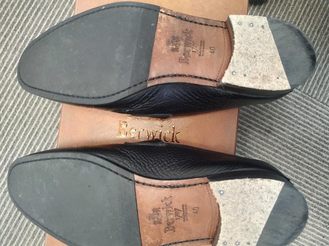 BERWICK ローファー 5123CISGBK 黒
