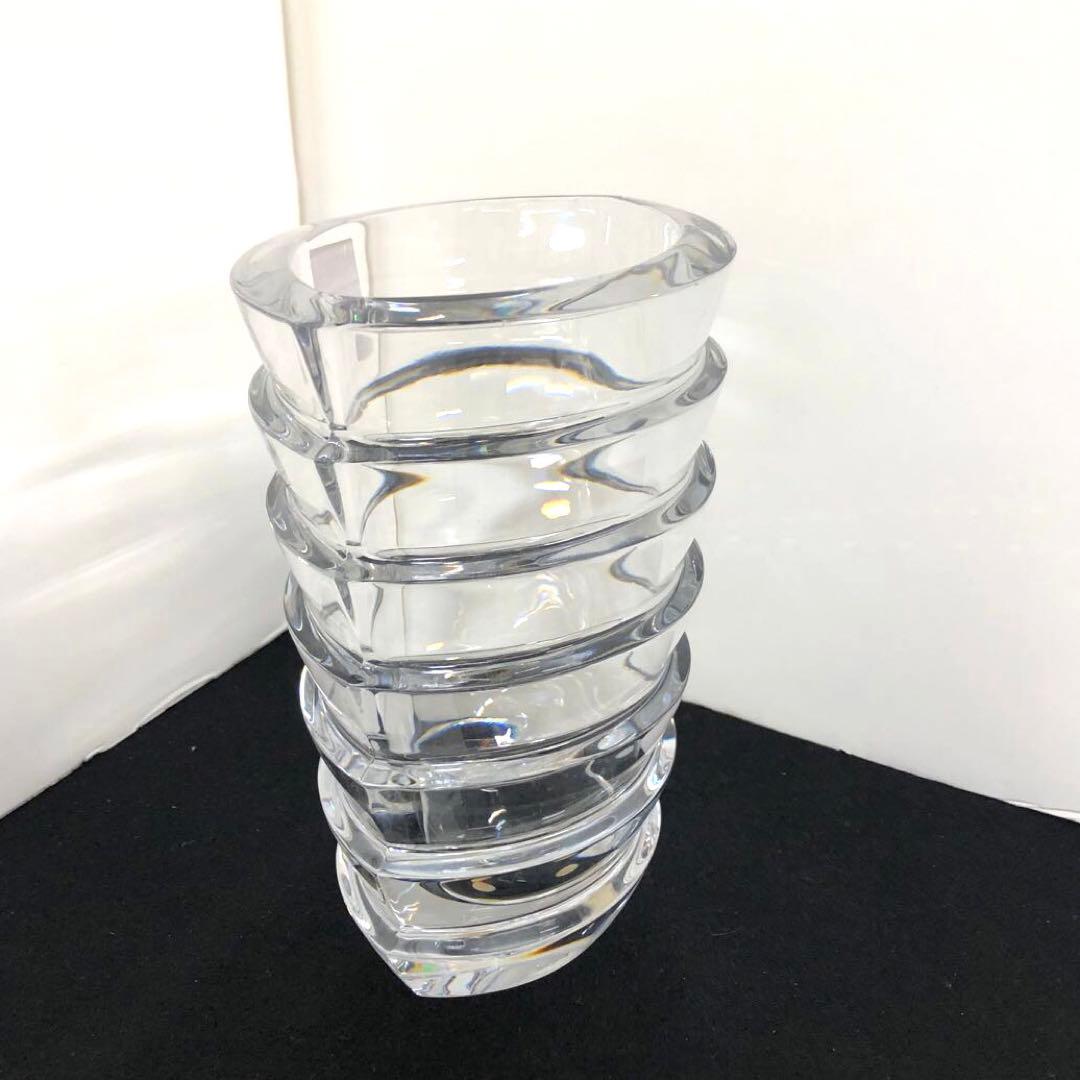 BACCARAT バカラ ココフラワーベース　クリスタル　クリア　花瓶