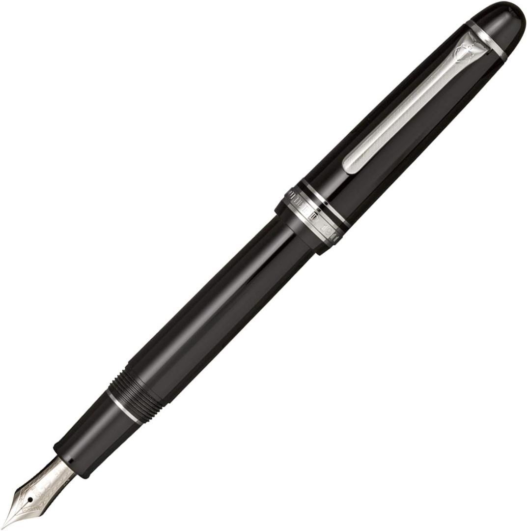 【廃番品】セーラー万年筆 新品 プロムナード　ブラック　M　中字　14K