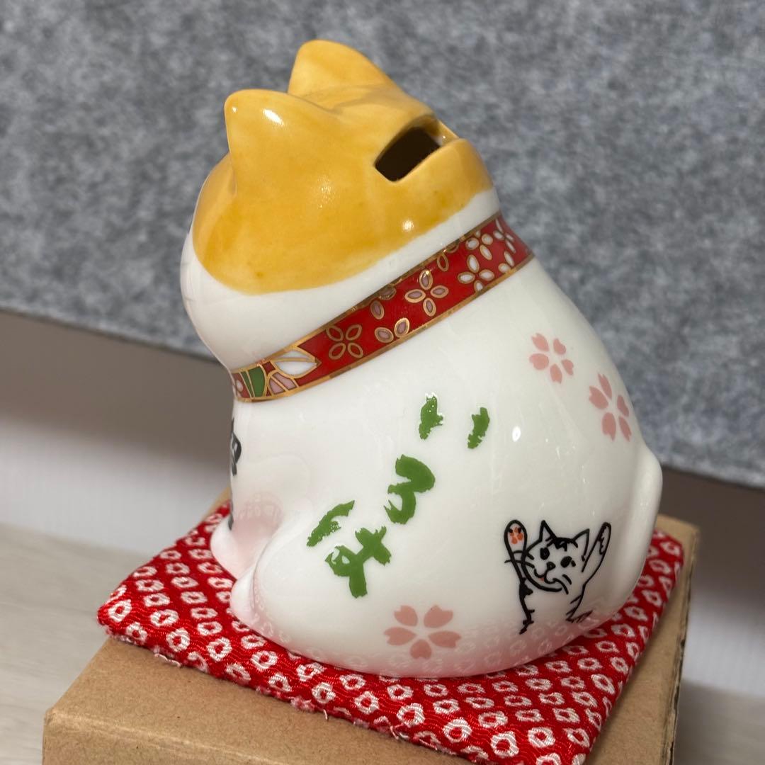 【未使用】マンハッタナーズ　まねき猫貯金箱　2個セット