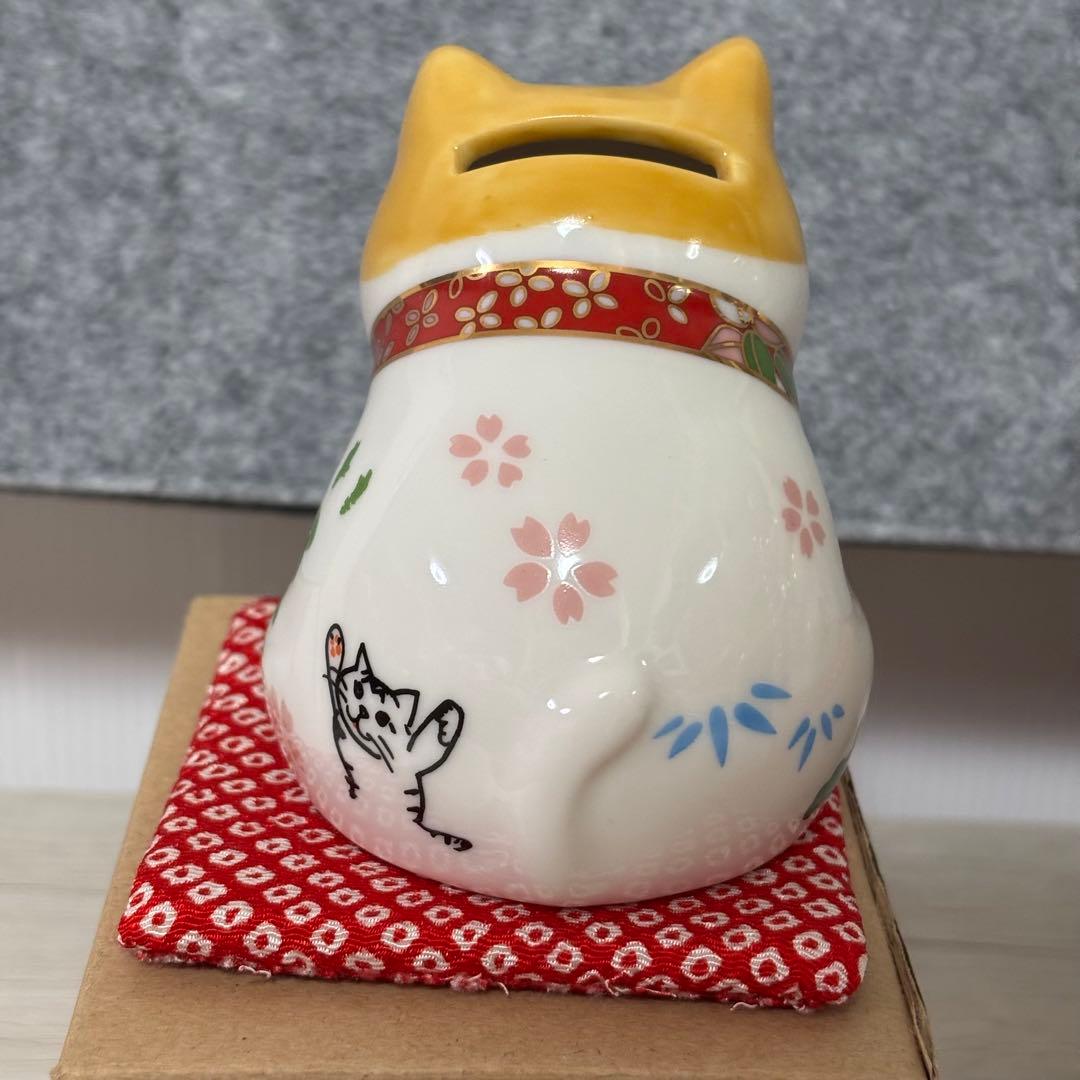 【未使用】マンハッタナーズ　まねき猫貯金箱　2個セット