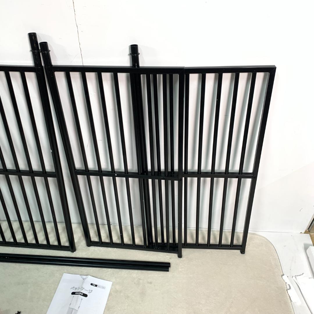 訳あり新品　ぺットゲート ペットケージ　ペットフェンス 柵1663-160