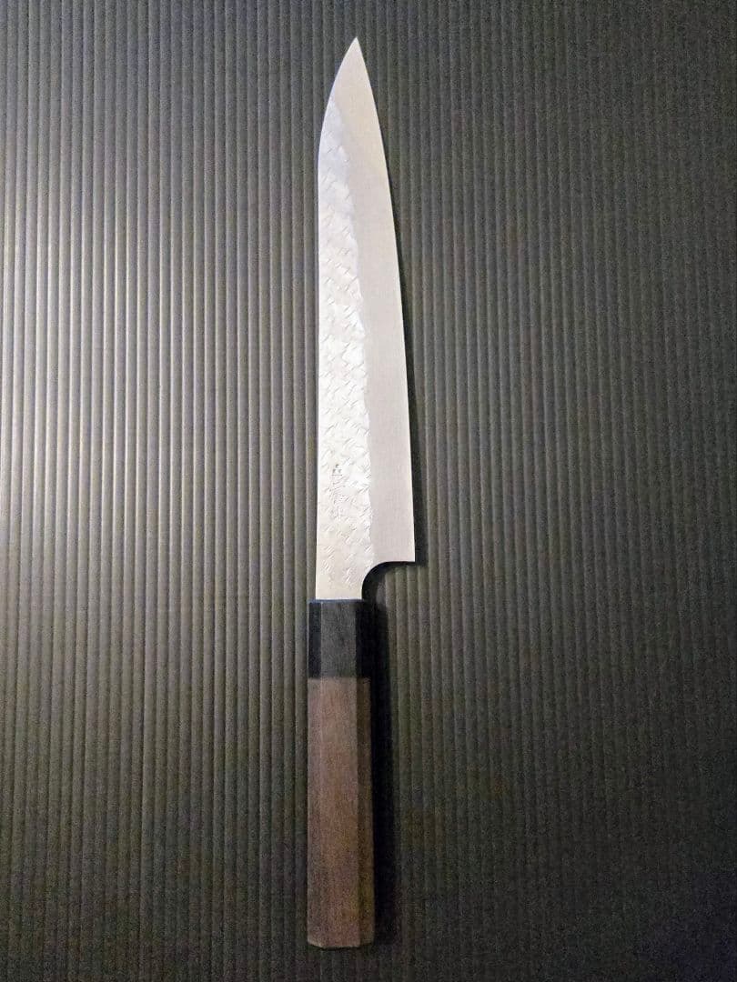 T*O様 二唐 刃物 鍛造所 槌目ダマスカス 牛刀 筋引き ペティ SPG ST