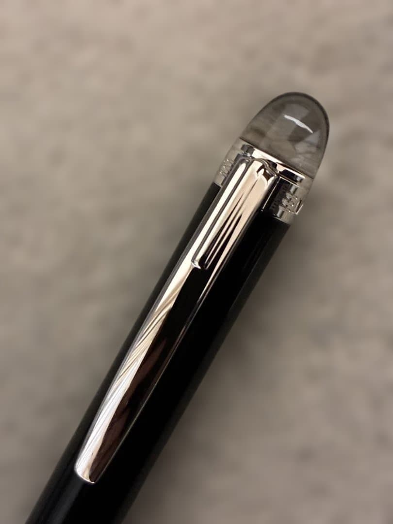 ◾️モンブラン◾️スターウォーカーボールペン◾️ミッドナイトナイトブラック◾️新品インク