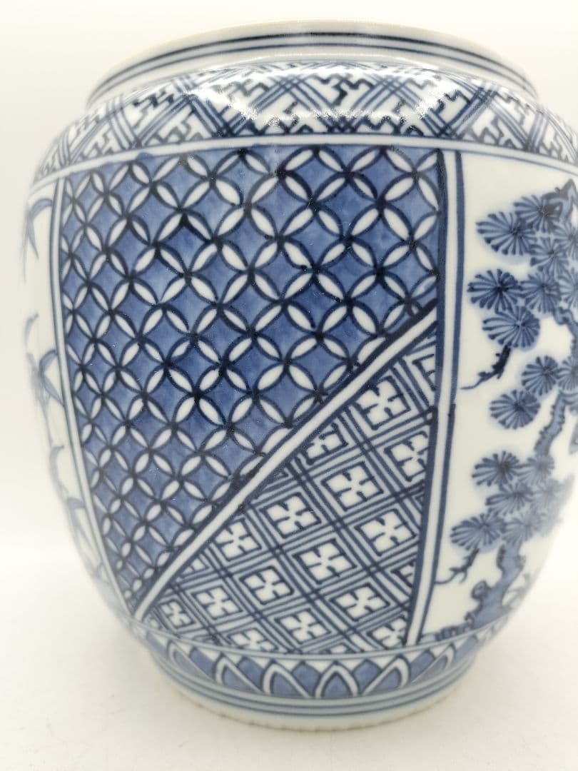 c919 皆具 祥瑞 松竹海 平安白鳳　4点セット 木箱 茶道具 古物
