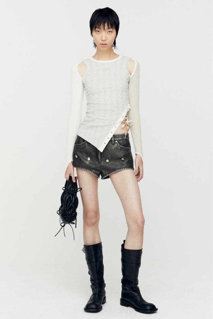 トップス andersson bell BRAIDS CUT-OUT TOP