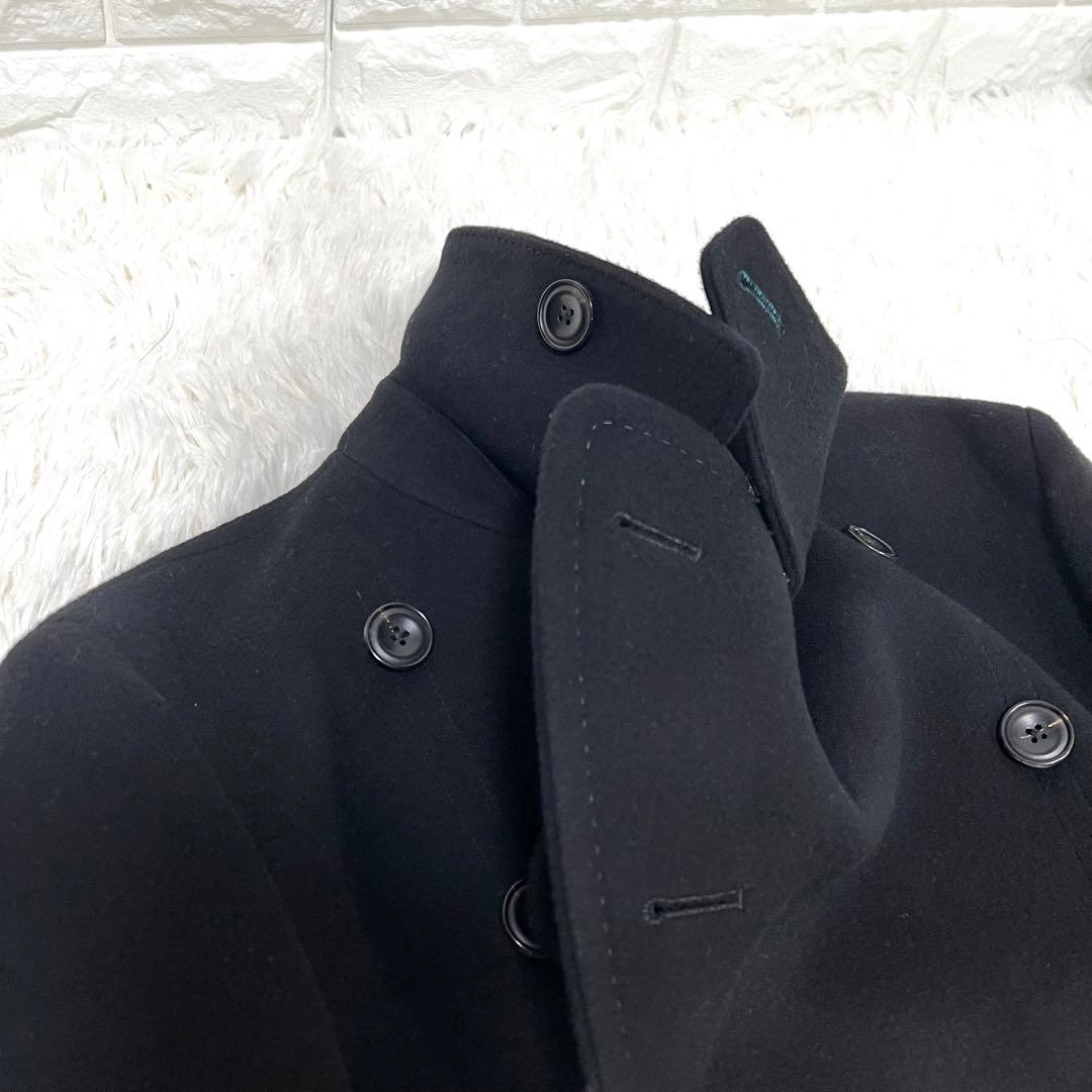 良品✨ポールスミス✨Paul Smith 羊毛100% Pコート 黒 Lサイズ