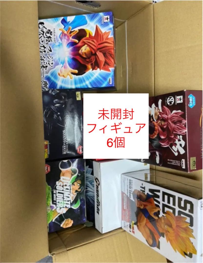 6体　未開封/ドラゴンボール フィギュア段ボール詰め グランジスタ ゴジータ