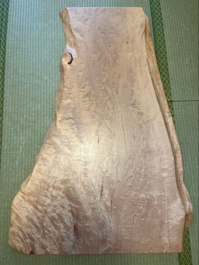 カエデ 楓 一枚板 無垢板 塗装品