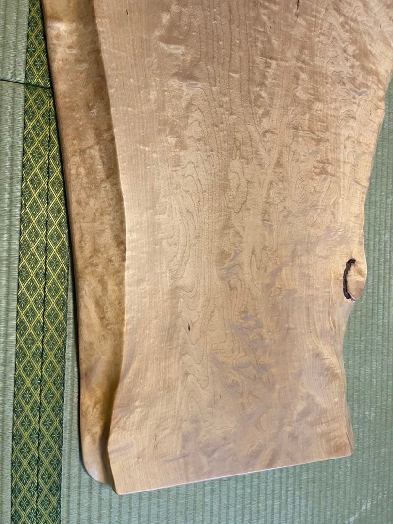 カエデ 楓 一枚板 無垢板 塗装品